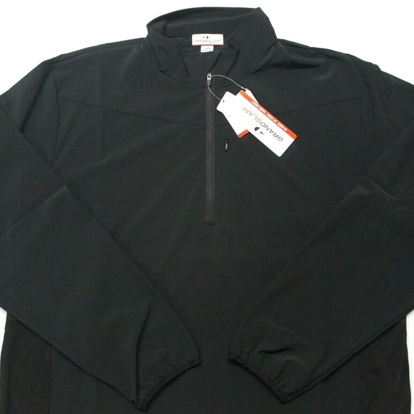 Grand Slam Golf Pullover Caviar Black - XL - Picture 2 of 4